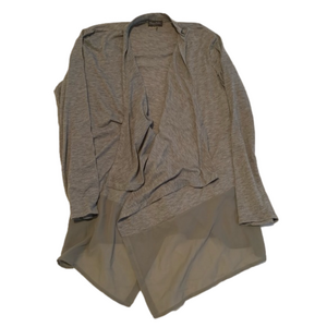 Long Gray Cardigan Size Medium